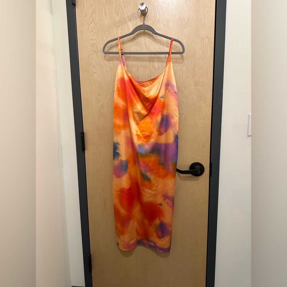 NWT Tie Dye Slip Dress